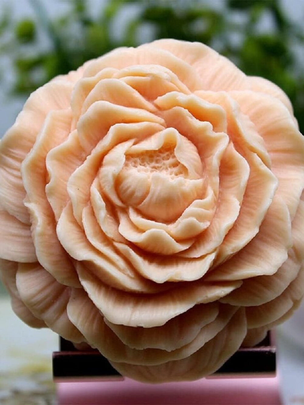 3 inch Peony Flower Handmade Soap Mold Flower Mold Soap Making Molds Peony Silic